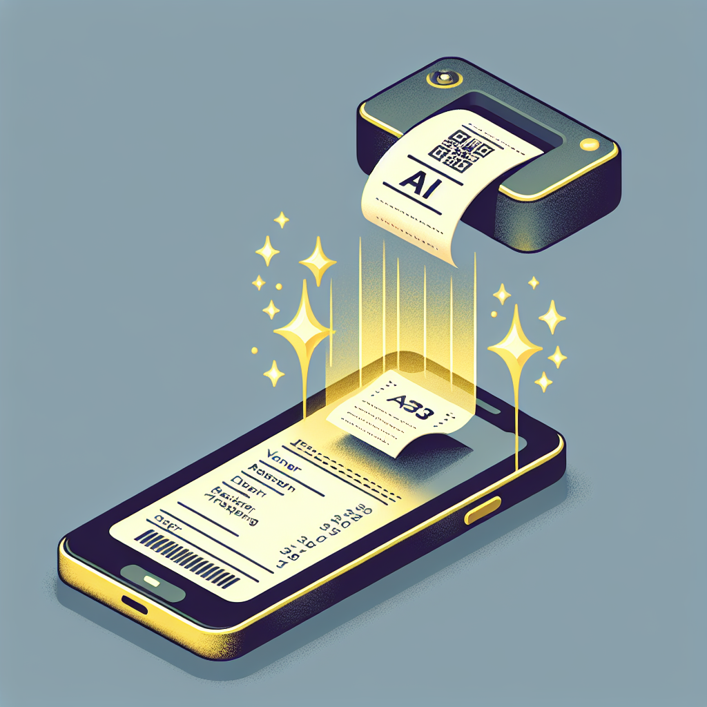 AI receipt scanning and data extraction